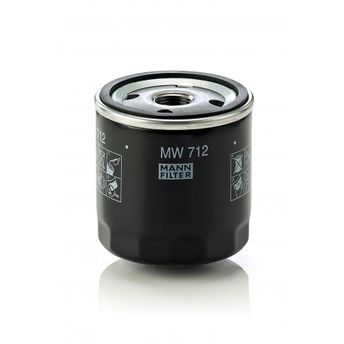 MW 712 - Yağ filtresi -  MANN FILTER