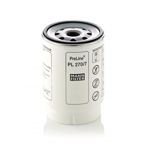PL 270/7 x - Yakıt Filtresi -  MANN FILTER