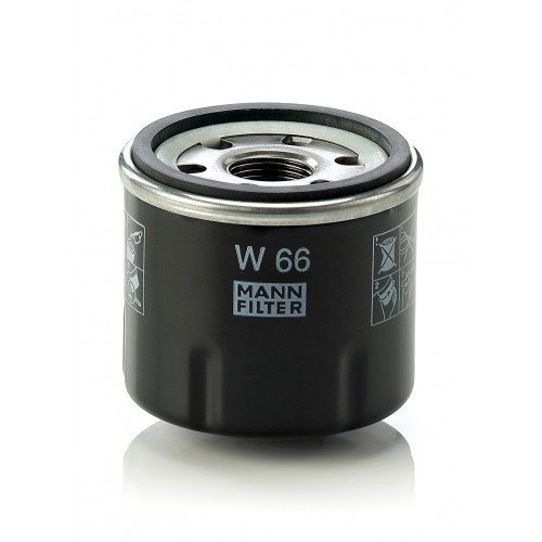 W 66 - Yağ filtresi -  MANN FILTER