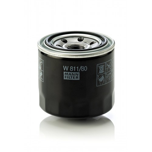 W 811/80 - Yağ filtresi -  MANN FILTER