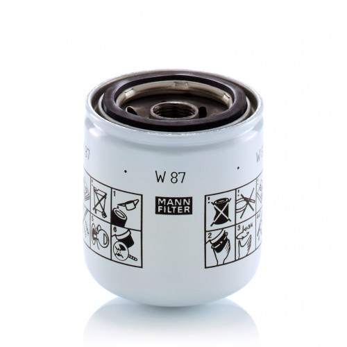 W 87 - Yağ filtresi -  MANN FILTER