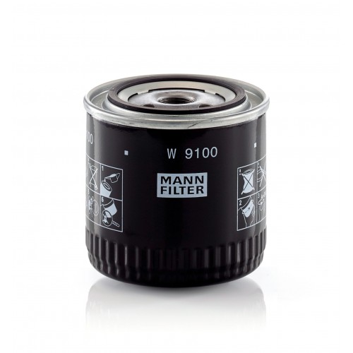 W 9100 - Yağ filtresi -  MANN FILTER