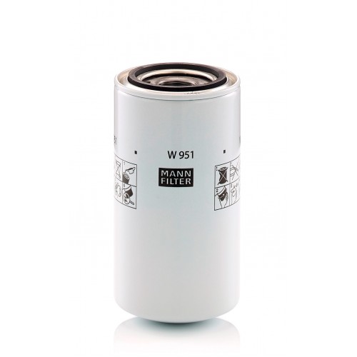 W 951 - Yağ filtresi -  MANN FILTER