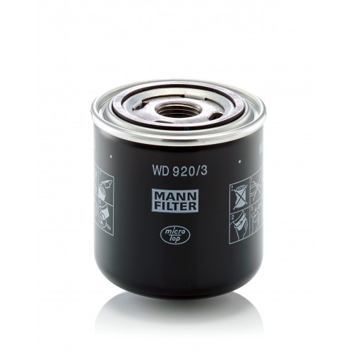 WD 920/3 - Hidrolik Şanzıman Filtresi -  MANN FILTER