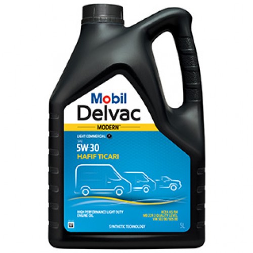 MOBIL DELVAC MODERN  LIGHT COMMERCIAL T 5W-30 -  MOBIL 1
